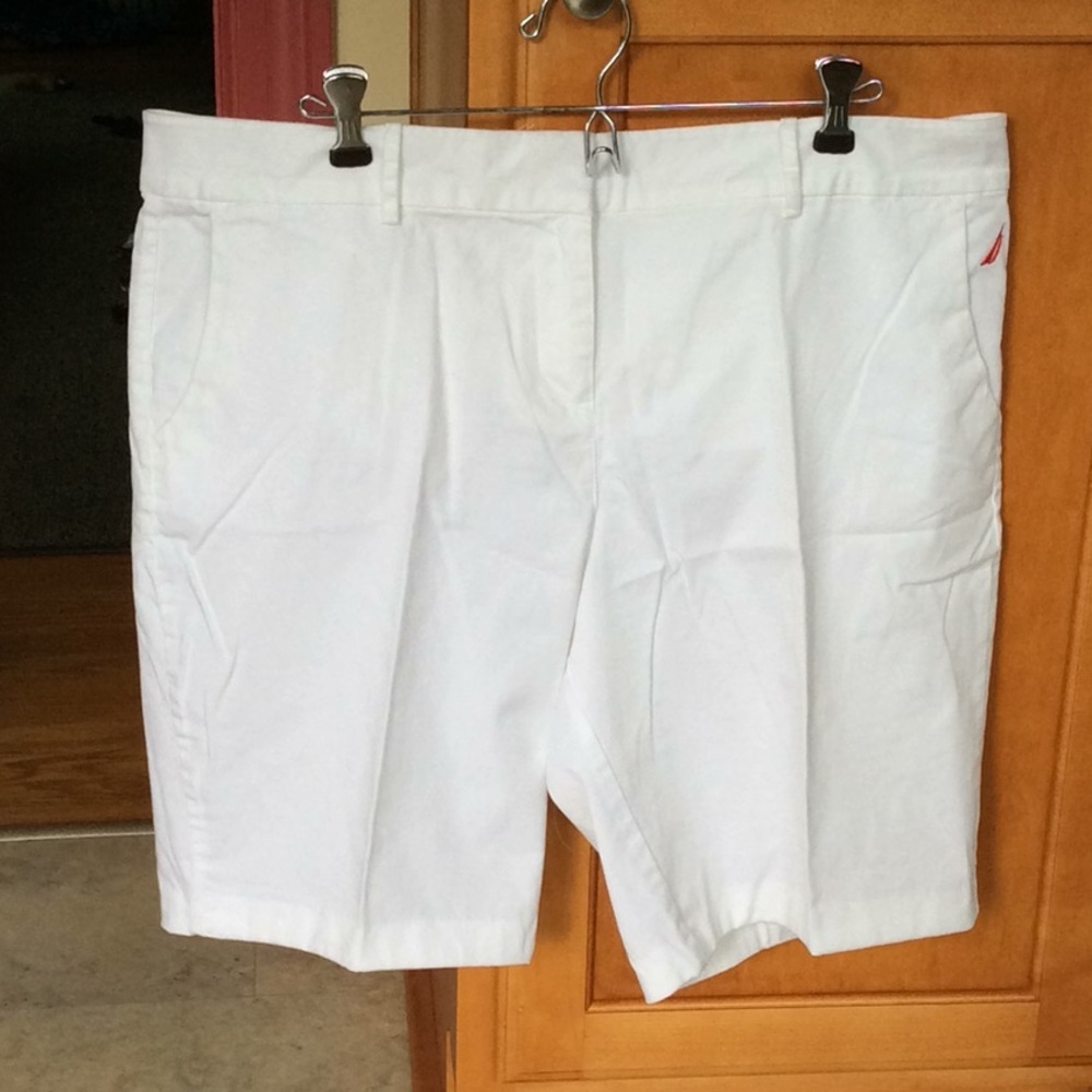 Nautical White Shorts